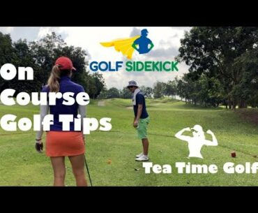 GOLF SIDEKICK- Shot by Shot instruction-On course tips