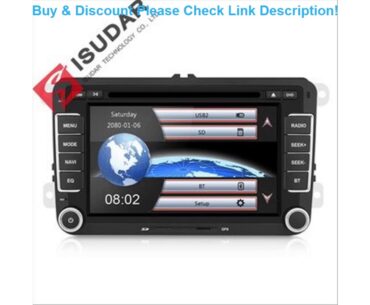 Slide Isudar Car Multimedia player 2 Din Car DVD For VW/Volkswagen/Golf/Polo/Tiguan/Passat/b7/b6/SE