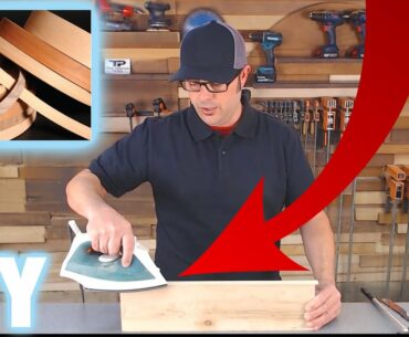 How to Apply Real Wood Edgebanding for beginners (Iron on)