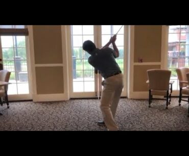 Perfect golf posture with Head Golf Professional, Danny Butts