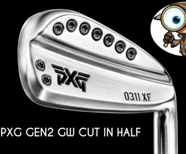 Inside the guts of a fake PXG GEN2 0311XF Gap wedge