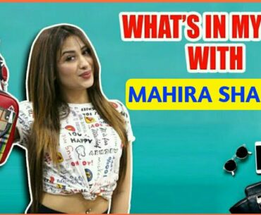 Mahira Sharma | What's in my bag mahira sharma | We for you