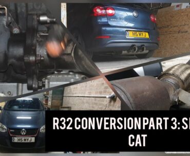 MK5 Golf GTI Exhaust Conversion *R32 STYLE* Part 3 - Sports Cat