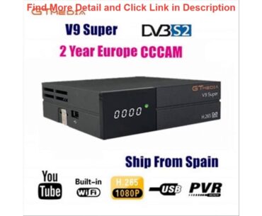 Best New GTmedia V9 Super Satellite Receiver Freesat V9 Super Updated GTmedia V8 Nova V8 Super with