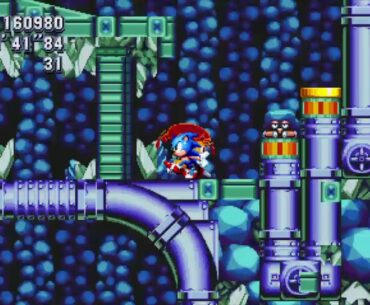 Sonic Mania trying to be a golf ball. Ask Questions if you want to?