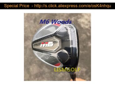 New Arrival New golf fairway woods M6 woods 3#5# with FUBUKI graphite shaft stiff shaft headcover