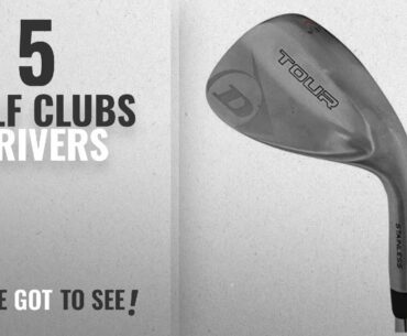 Top 10 Golf Clubs Drivers [2018]: Dunlop Tour Wedge Golf Club Milled Face Steel Shaft Gripped