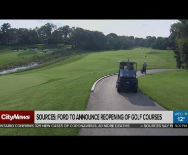 Ontario golf courses to take on new look after reopening