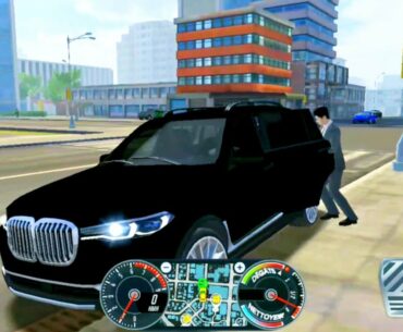 jeu de voiture taxi sim 2020 BMW X 7 NEW York conduite android gameplay