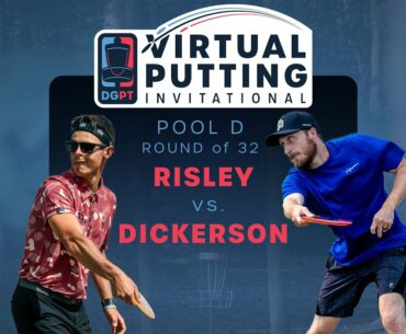 Virtual Putting Competition | RD1 | (2) Chris Dickerson vs (7) A.J. Risley