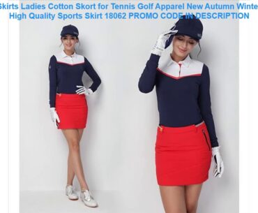 Promo Golf Women Skirts Ladies Cotton Skort for Tennis Golf Apparel Ne