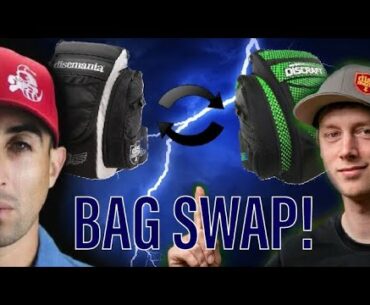 SWAPPING BAGS WITH PAUL MCBETH!! (3 hole challenge)