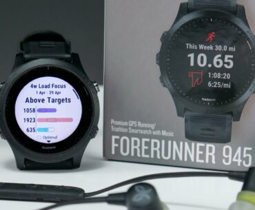 Garmin ForeRunner 945 // New Performance Features, Music, and Maps!