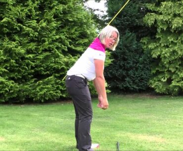 Brilliant posture drill for a better golf swing