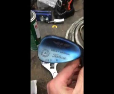 Torch Finish Golf Wedge (Bluing)