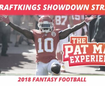 NFL DraftKings Showdown Contest Strategy, Captain's Slot and Tips