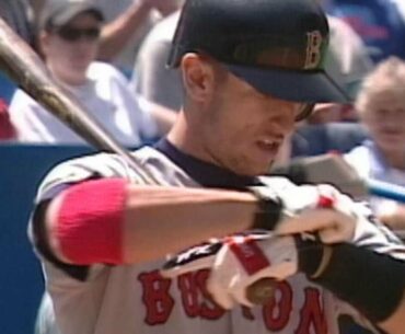 Nomar's pre at-bat toe taps and glove adjustments