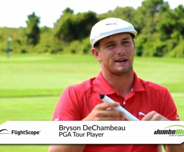 Bryson DeChambeau: JumboMax Golf Grips & FlightScope