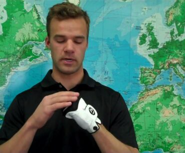 TaylorMade React Tech Leather Golf Glove Review by GolfEtail.com