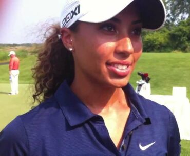 Cheyenne Woods, the niece of Tiger Woods talks golf