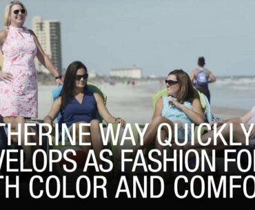 Katherine Way Quickly Develops As Fashion Force With Color And Comfort