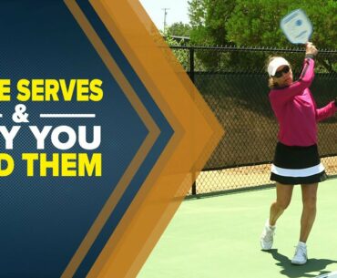 Pickleball 411: Three Serves and Why You Need Them