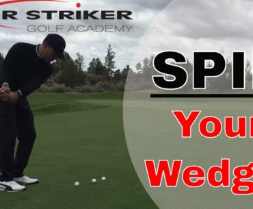 Martin Chuck | High-Spin Wedge Shots | Tour Striker Golf Academy