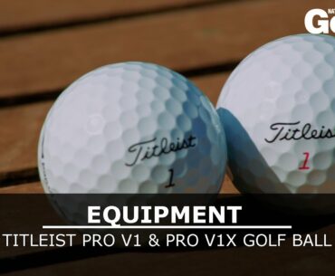 Titleist Pro V1 & Pro V1x Golf Ball 2017 Review