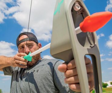 Nerf Bow Trick Shots | Dude Perfect