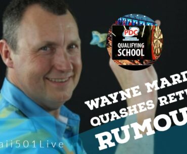 No return for Mardle! | Wayne Mardle DISMISSES Q-School rumours! #Hawaii501Live