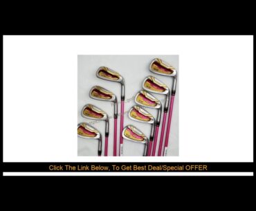 Sale New Women Golf clubs IS-06 golf irons 5-11AW.SW Irons clubs with Graphite Golf shaft L flex ir