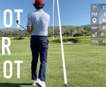 Every shot at Rustic Canyon Golf Course - EAL Course Vlog - Back Nine