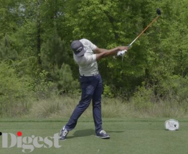 Tony Finau's Golf Swing Analyzed by David Leadbetter | Swing Analysis | Golf Digest