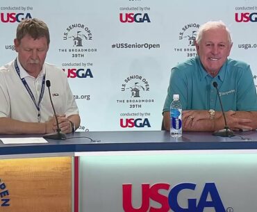 Web Extra: Hale Irwin Tees Up At US Senior Open
