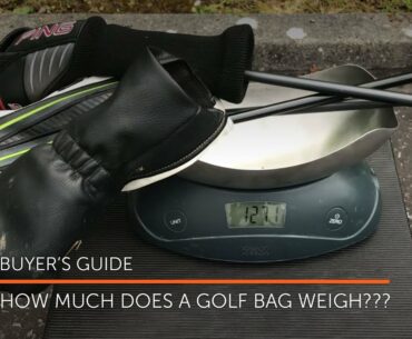 How much does a golf bag weigh???