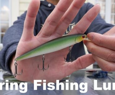 Pre-Spawn, Spawn, and Post-Spawn --- Top Spring Fishing Lures!