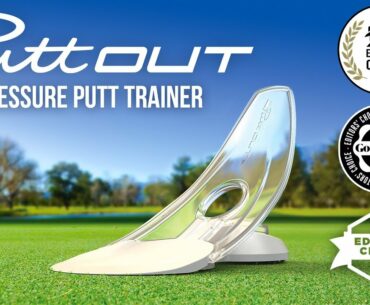 PuttOUT Golf Pressure Putt Trainer the Award Winning Putting Aid