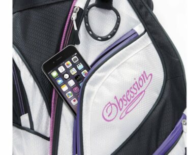 The Lightweight, Feature Rich Ladies iBella Obsession Golf Cart Bag Has Arrived!