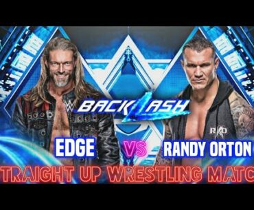 Straight Up Wrestling Match Confirmed Between Randy Orton Vs Edge For Backlash 2020