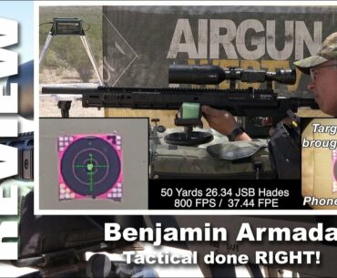 AIRGUN REVIEW - Benjamin Armada .25 - This is Tactical Done Right! - www.pyramydair.com