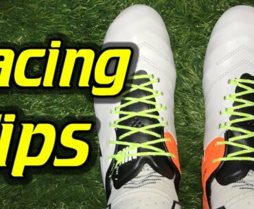 Lacing Tip - Cleanest Way to Tie Soccer Cleats/Football Boots