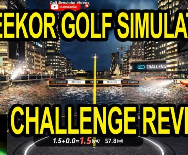 UNEEKOR GOLF SIMULATOR REVIEW - QED Refine Challenge Mode