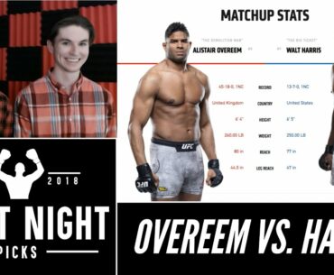 UFC Fight Night 172: Alistair Overeem vs. Walt Harris 5-Minute Prediction