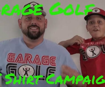 Garage Golf Bonfire.com T-Shirt Campaign