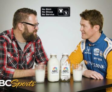 IndyCar's Scott Dixon joins Rutledge Wood for Questions in a Milk Bottle | Motorsports on NBC