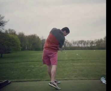 David Trungale - Golf Swing (down-the-line view)