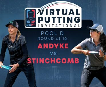 Virtual Putting Invitational | SWEET16 | (1) Zoe Andyke vs (4) Erika Stinchcomb