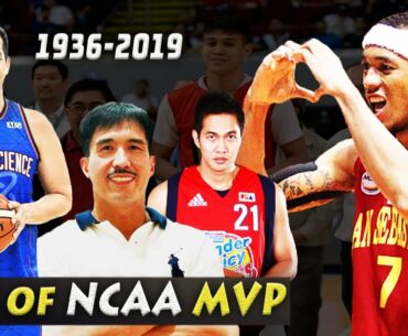 ANG LAHAT NG NAGING NCAA MVP (1936-2019) Mga Pinaka MAHUHUSAY na College Player sa Pilipinas!