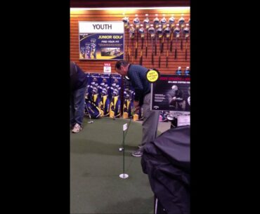 Dicks Sporting Goods - Grenade Golf Putter Test