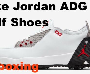 Nike Jordan ADG 2 Men's Golf Shoes Unboxing